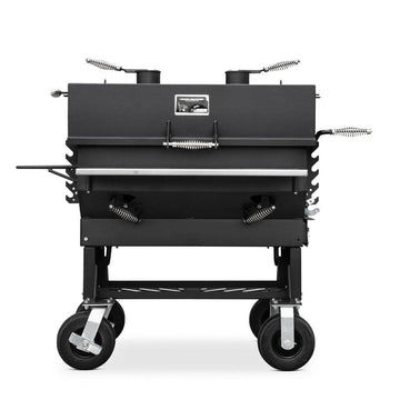 Yoder Smokers Flat Top Adjustable Charcoal Grill, Standard Cart