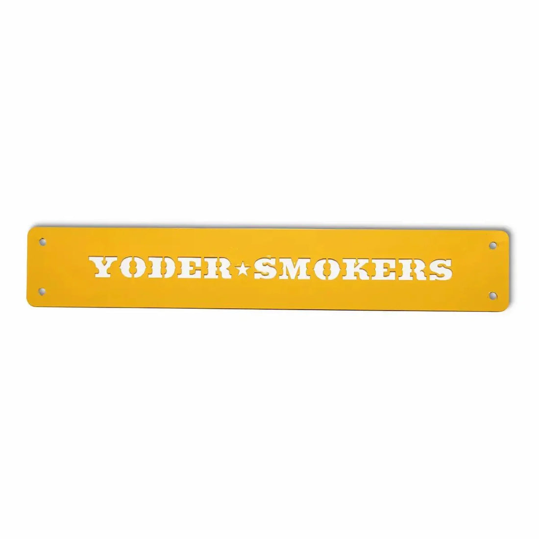 Yoder Smokers Logo Competition Cart Placards