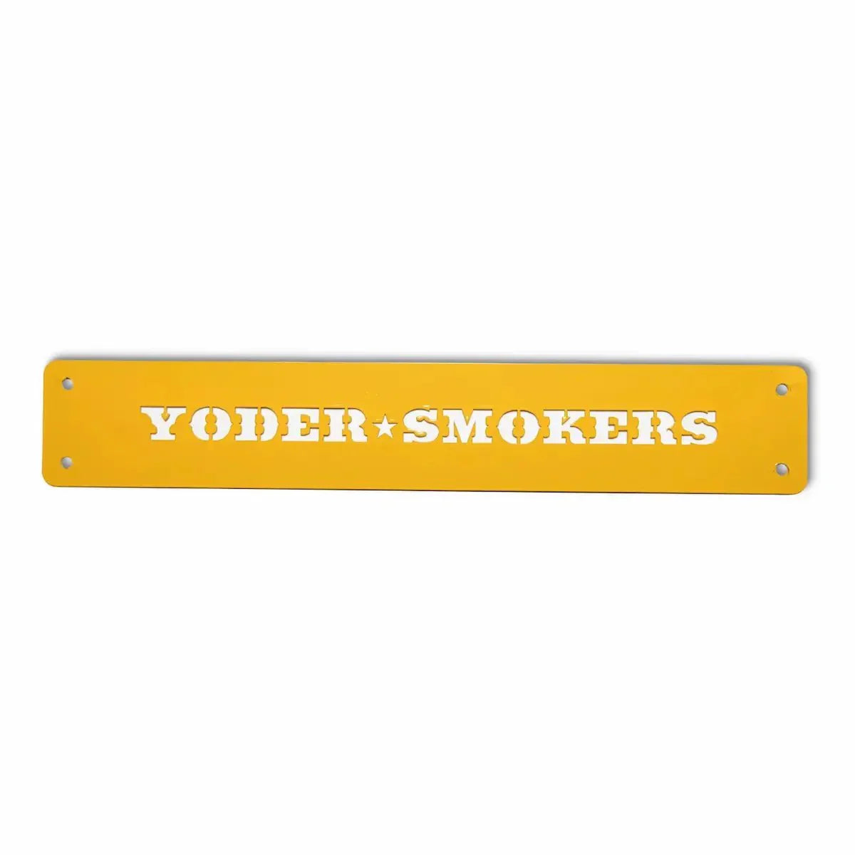 Yoder Smokers Logo Competition Cart Placards