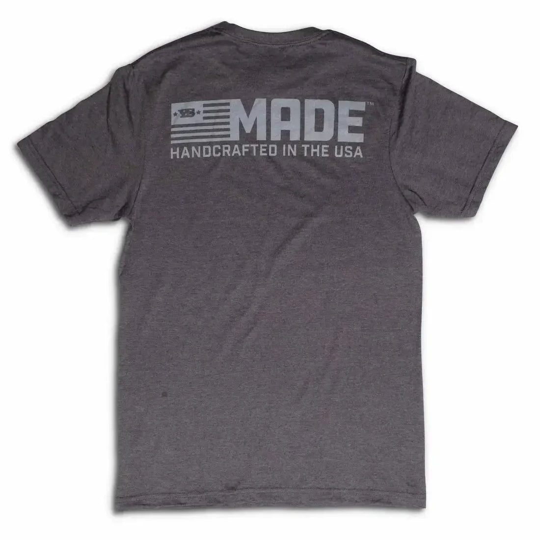 Yoder Smokers Logo Gray Tee Shirt
