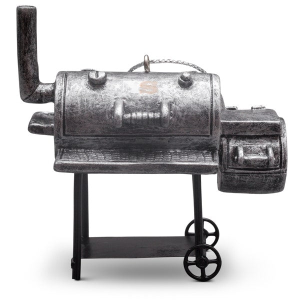 Yoder Smokers Offset Smoker Christmas Ornament