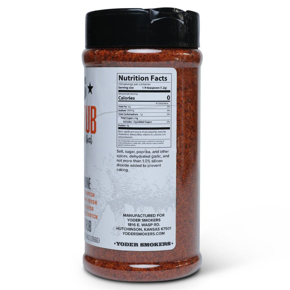 Yoder Smokers Pork Rub - 14 oz.