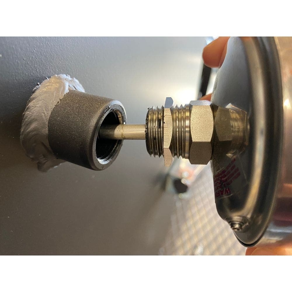Yoder Smokers Tel-Tru Door Thermometer, Threaded