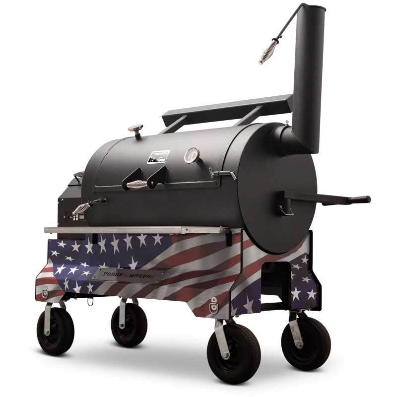 Yoder Smokers YS1500 Competition Cart Magnetic Wrap - American Flag