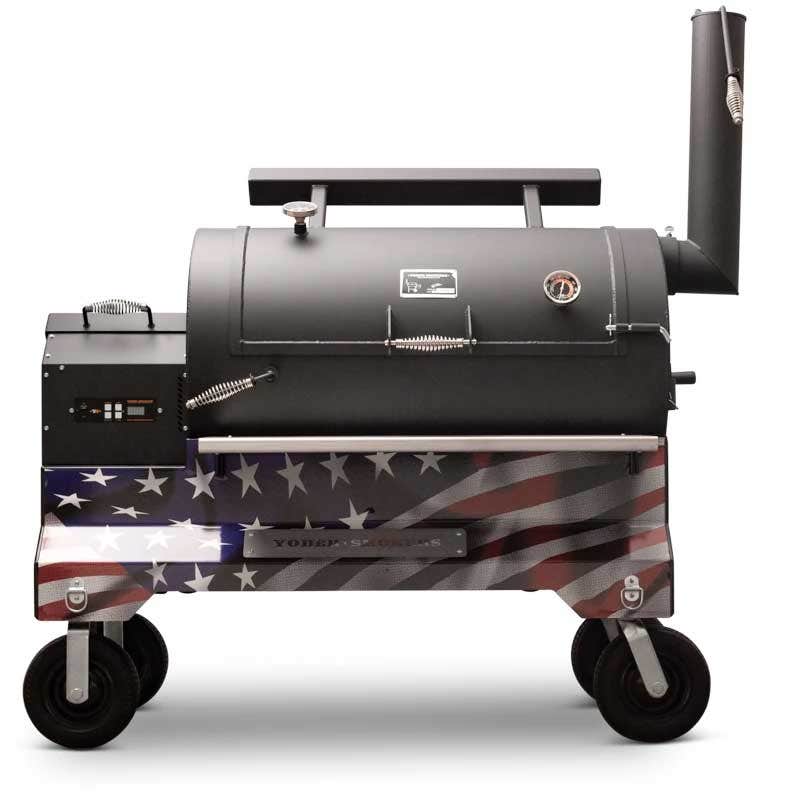 Yoder Smokers YS1500 Competition Cart Magnetic Wrap - American Flag