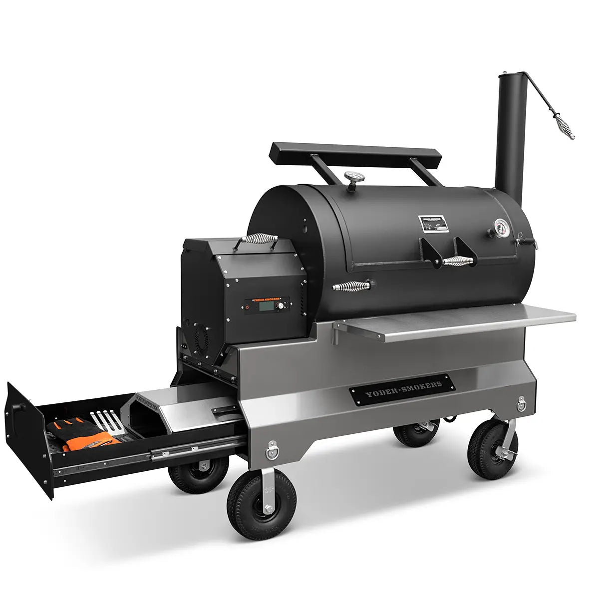 Yoder Smokers YS1500s Pellet BBQ Grill with Storage Drawer