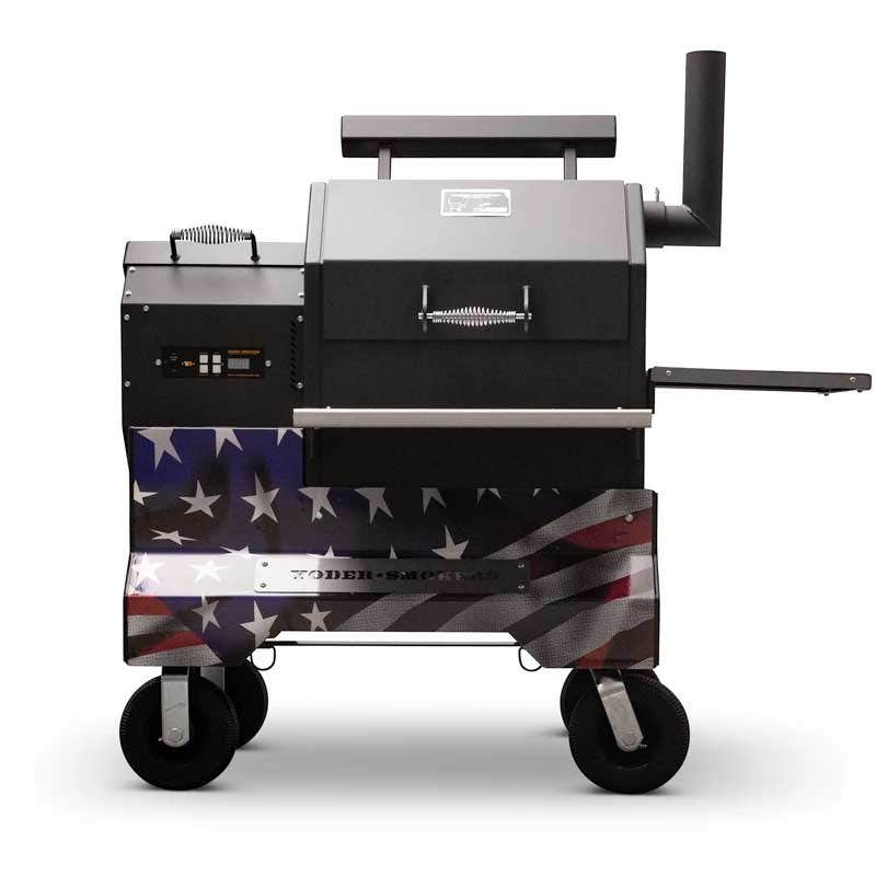 Yoder Smokers YS480 Competition Cart Magnetic Wrap - American Flag