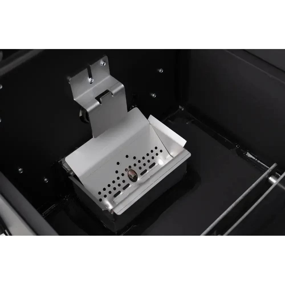 Yoder Smokers YS480s Pellet Grill on Competition Cart with Storage Drawer