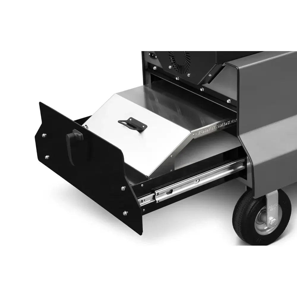 Yoder Smokers YS480s Pellet Grill on Competition Cart with Storage Drawer