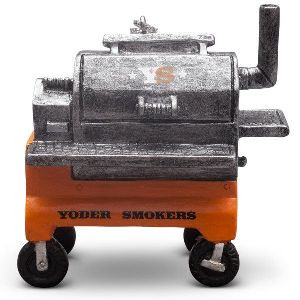 Yoder Smokers YS640 Competition Cart Christmas Ornament