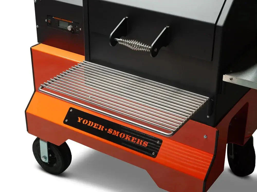Yoder Smokers YS640s Pellet Grill on Competition Cart