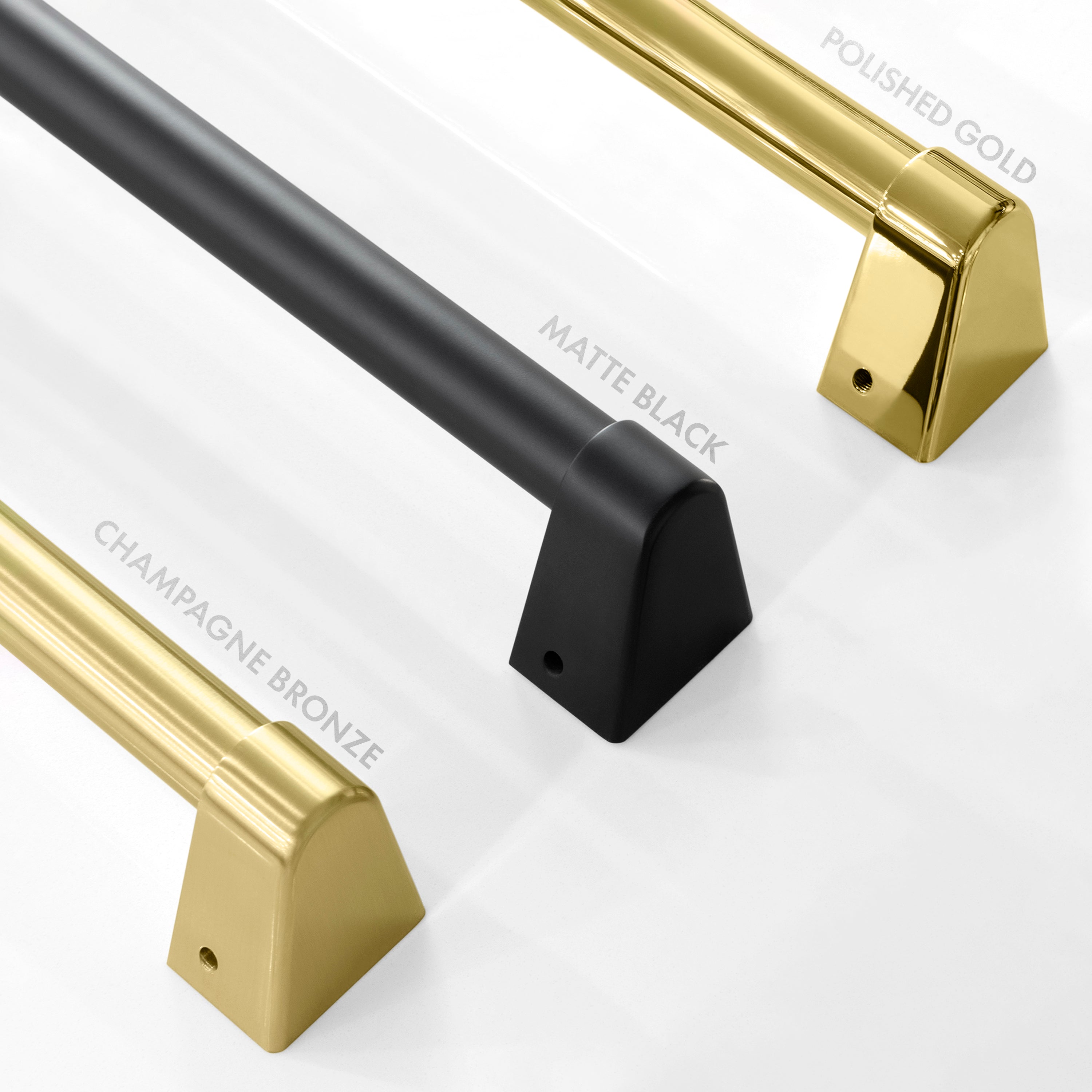 ZLINE Autograph 18" 9.0 cu. ft. Triple Zone 68 Bottle Right Hinge Column Wine Cooler in Black Stainless Steel with Polished Gold Accents, RCWVRZ-BS-18-G