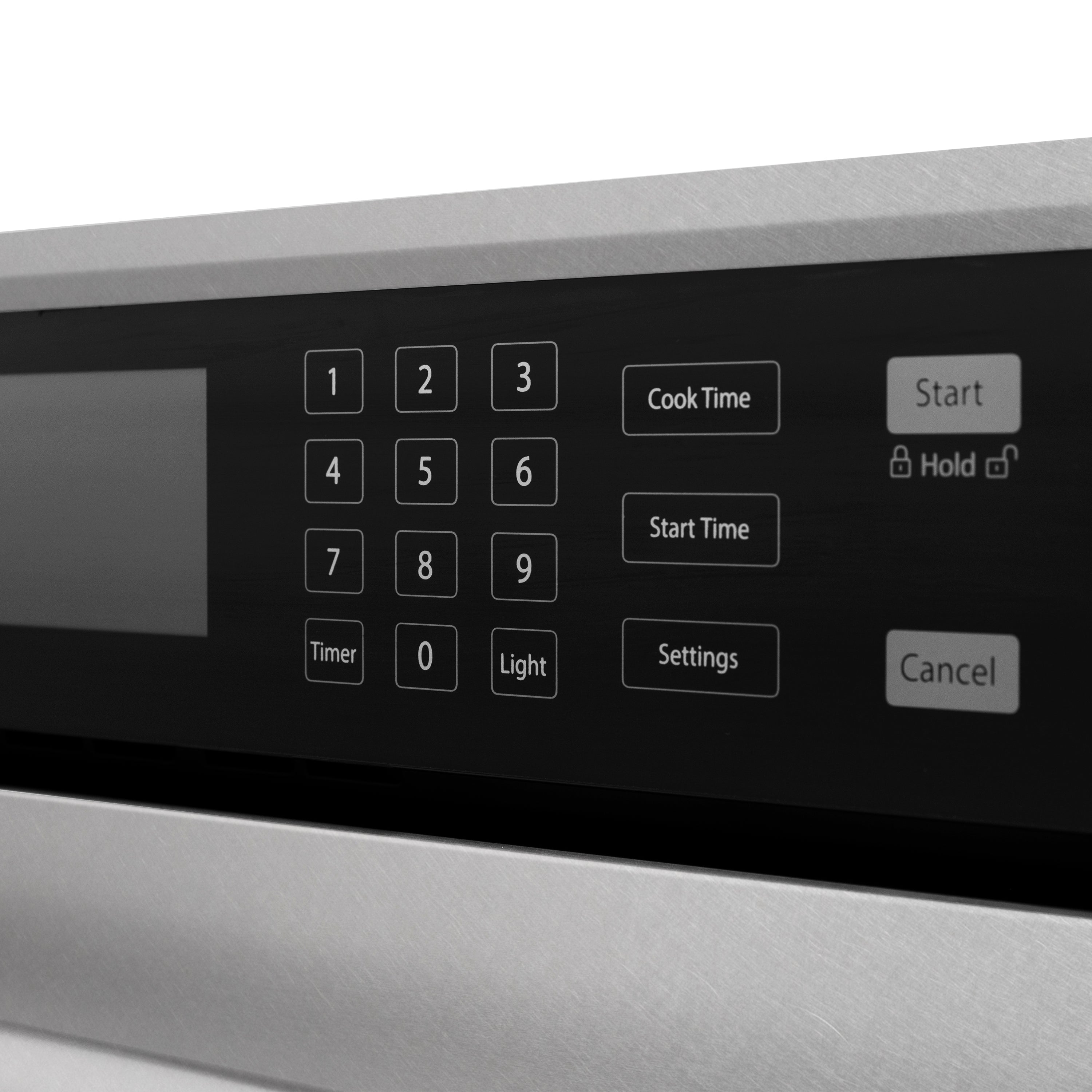 ZLINE 30" Autograph Professional True Convection Single Wall Oven with Air Fry and Self Clean in Satin Stainless Steel with White Matte Door and Matte Black Handle, WASSZ-WM-30-MB