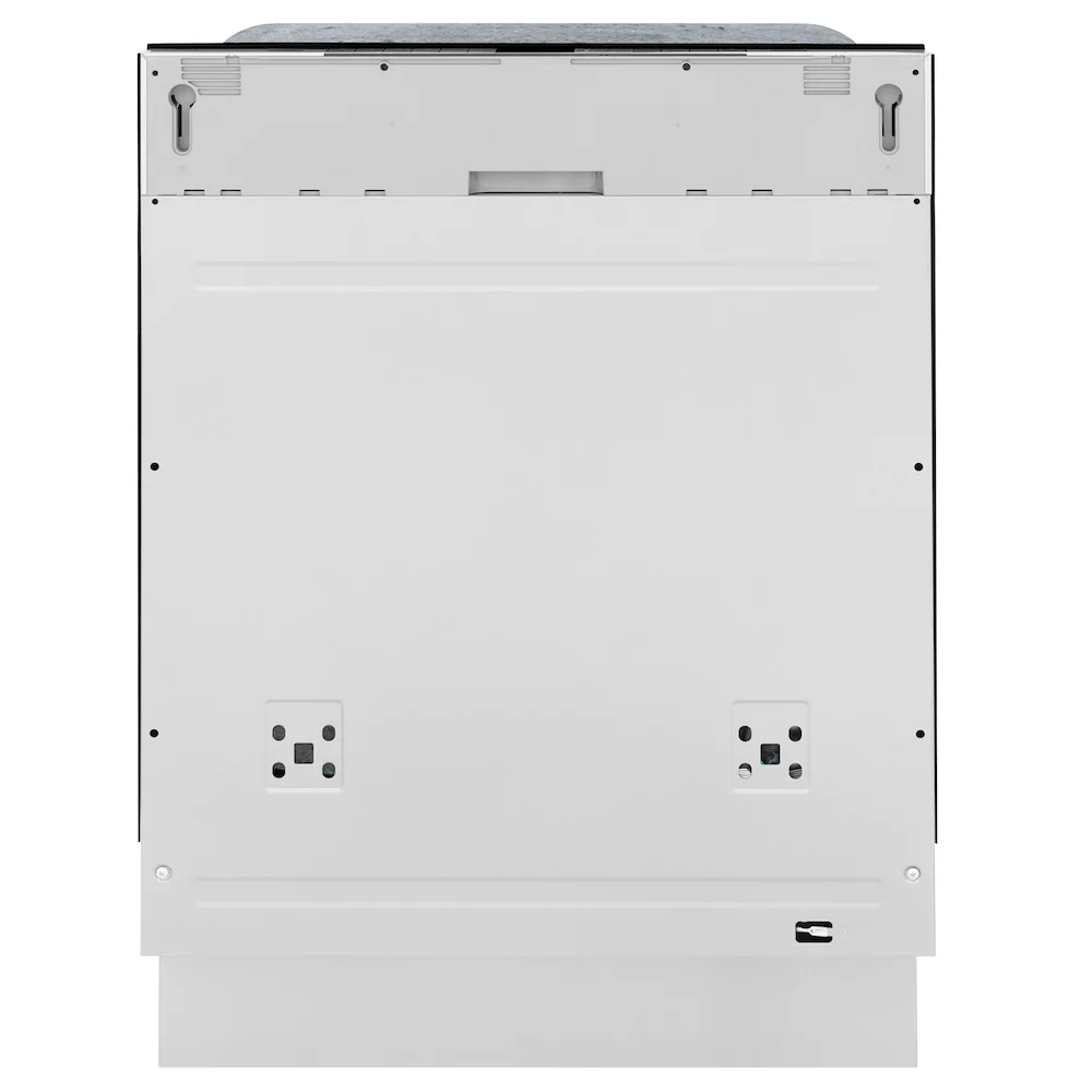 ZLINE Autograph Edition 24-Inch Panel Ready Dishwasher with Touch Controls, Matte Black Handle, DWMTZ-24-MB
