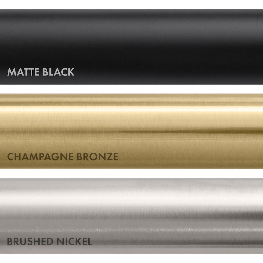 ZLINE Autograph Gemini Pot Filler in Matte Black and Champagne Bronze, GEM-FPF-ZMBCB