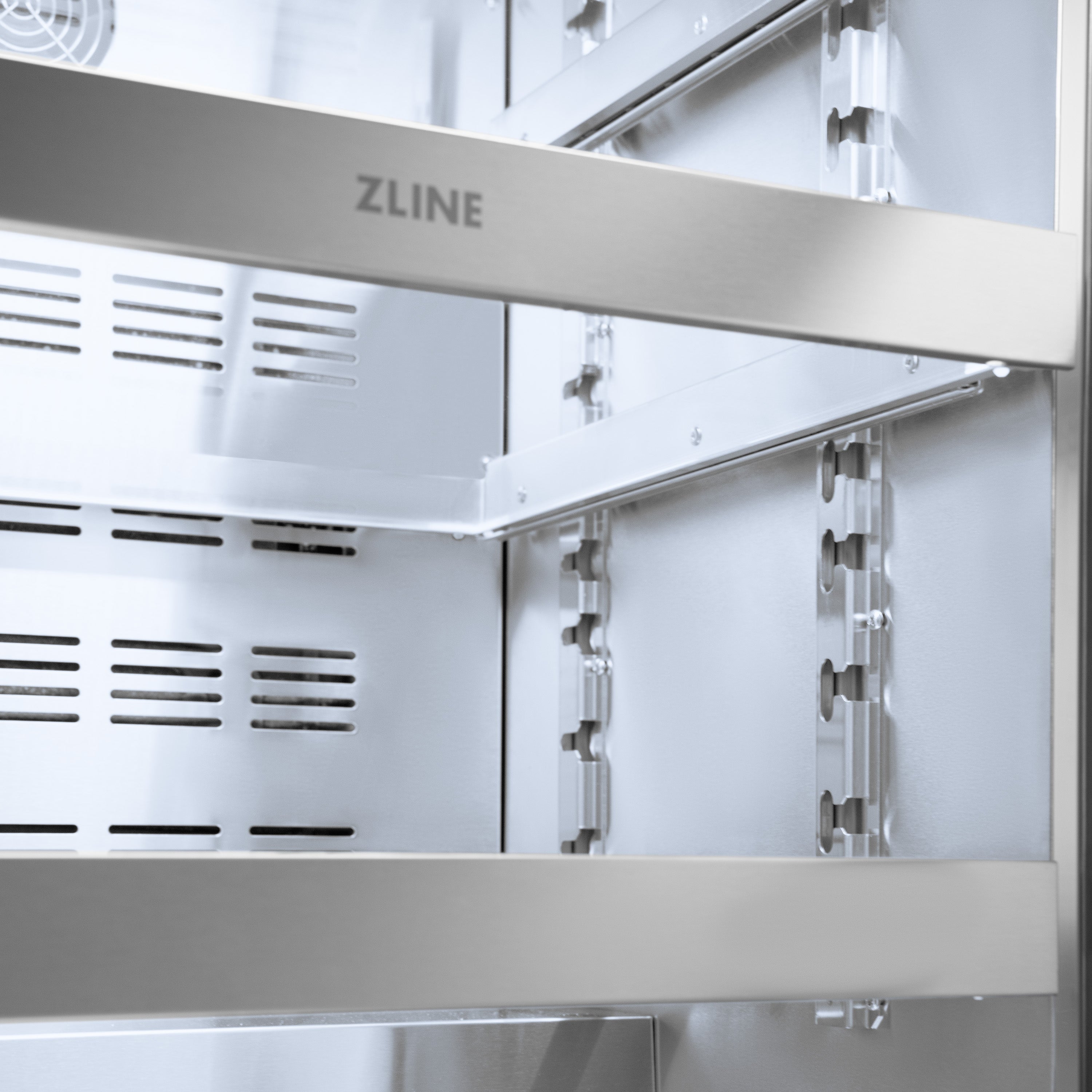 ZLINE Autograph 24" Touchstone 151 Can Beverage Fridge with White Matte Glass Door and Polished Gold Handle, RBSOZ-WM-24-G