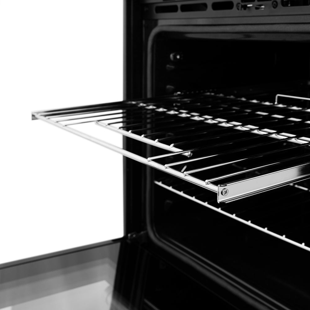 ZLINE Autograph 30" Professional True Convection Single Wall Oven with Air Fry and Self Clean in Satin Stainless Steel with Champagne Bronze Helix Handle, WASSZ-30-KCB