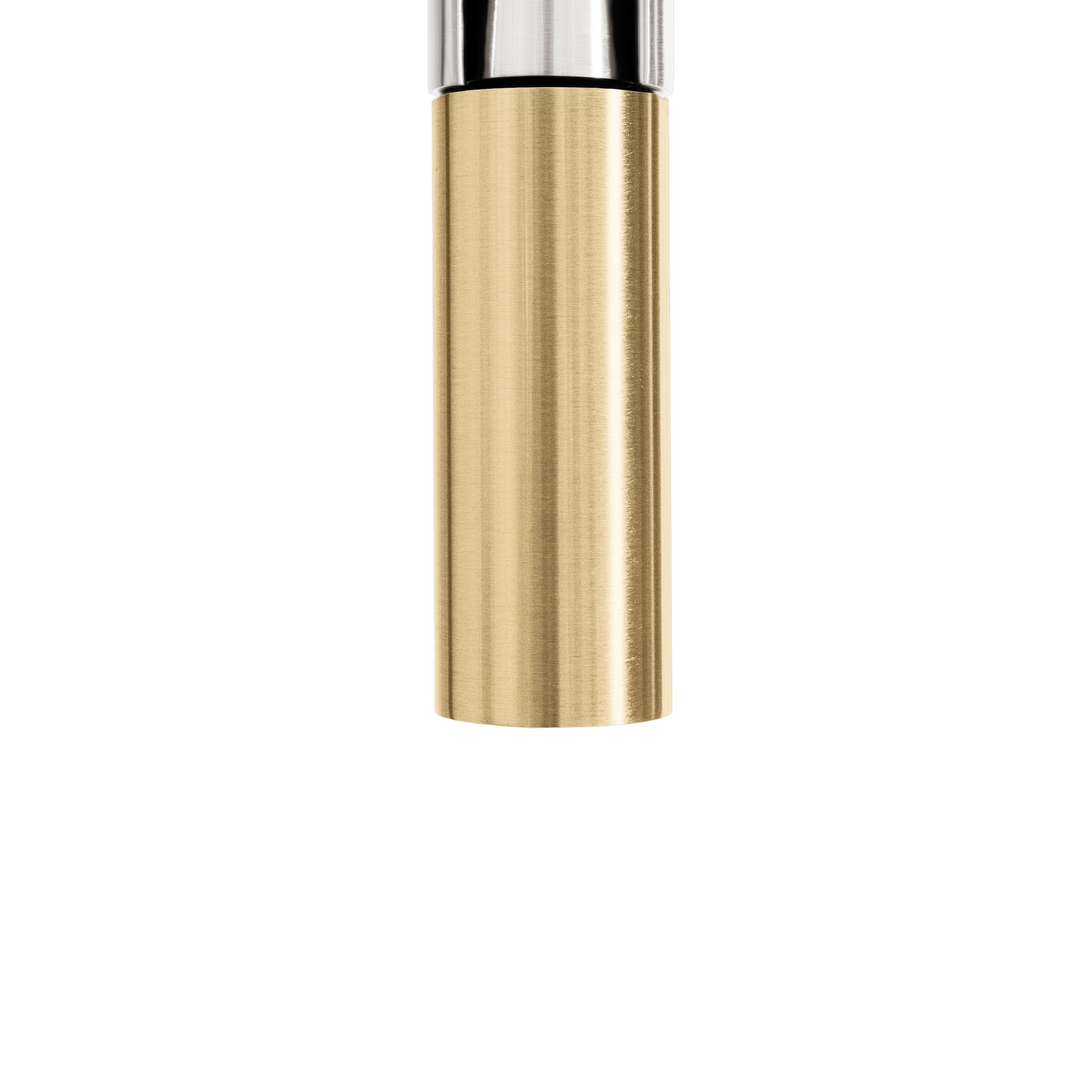 ZLINE Autograph Sierra Pull Down Spring Single Handle Kitchen Faucet in Brushed Nickel and Champagne Bronze, SRA-KF-ZBNCB