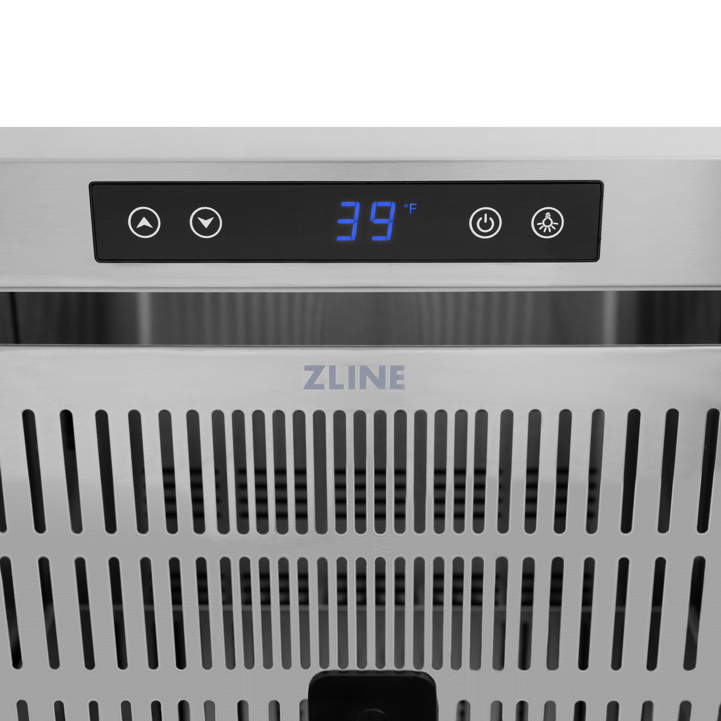 ZLINE 24 in. Refrigerator Drawer Outdoor-Rated Panel Ready 168 Can Capacity Champagne Bronze Handles (RDSPOZ-24-CB)