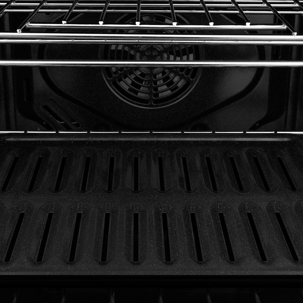 ZLINE Autograph 30" Professional True Convection Single Wall Oven with Air Fry and Self Clean in Stainless Steel with Polished Nickel Helix Handle, WASZ-30-KPN