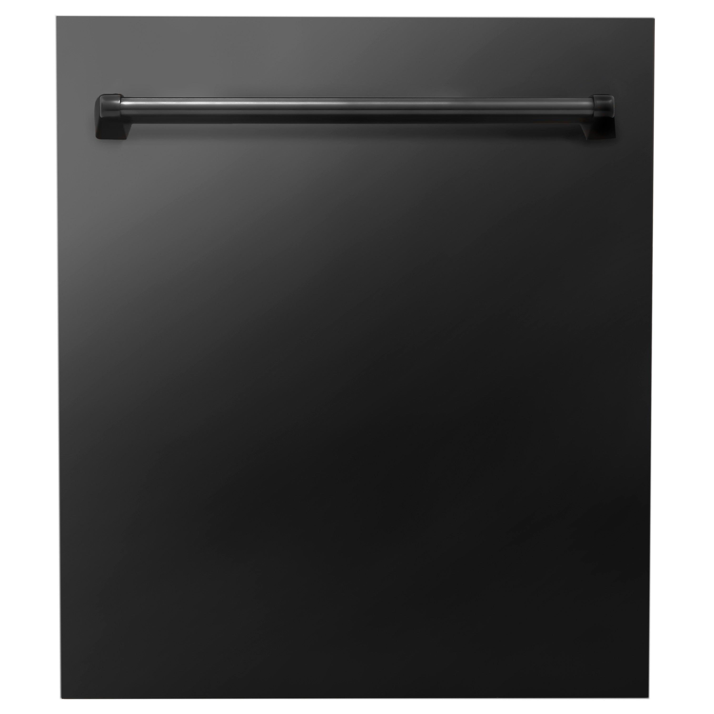 ZLINE 24-Inch Top Control Dishwasher, Black Stainless Steel,Model DW-BS-24
