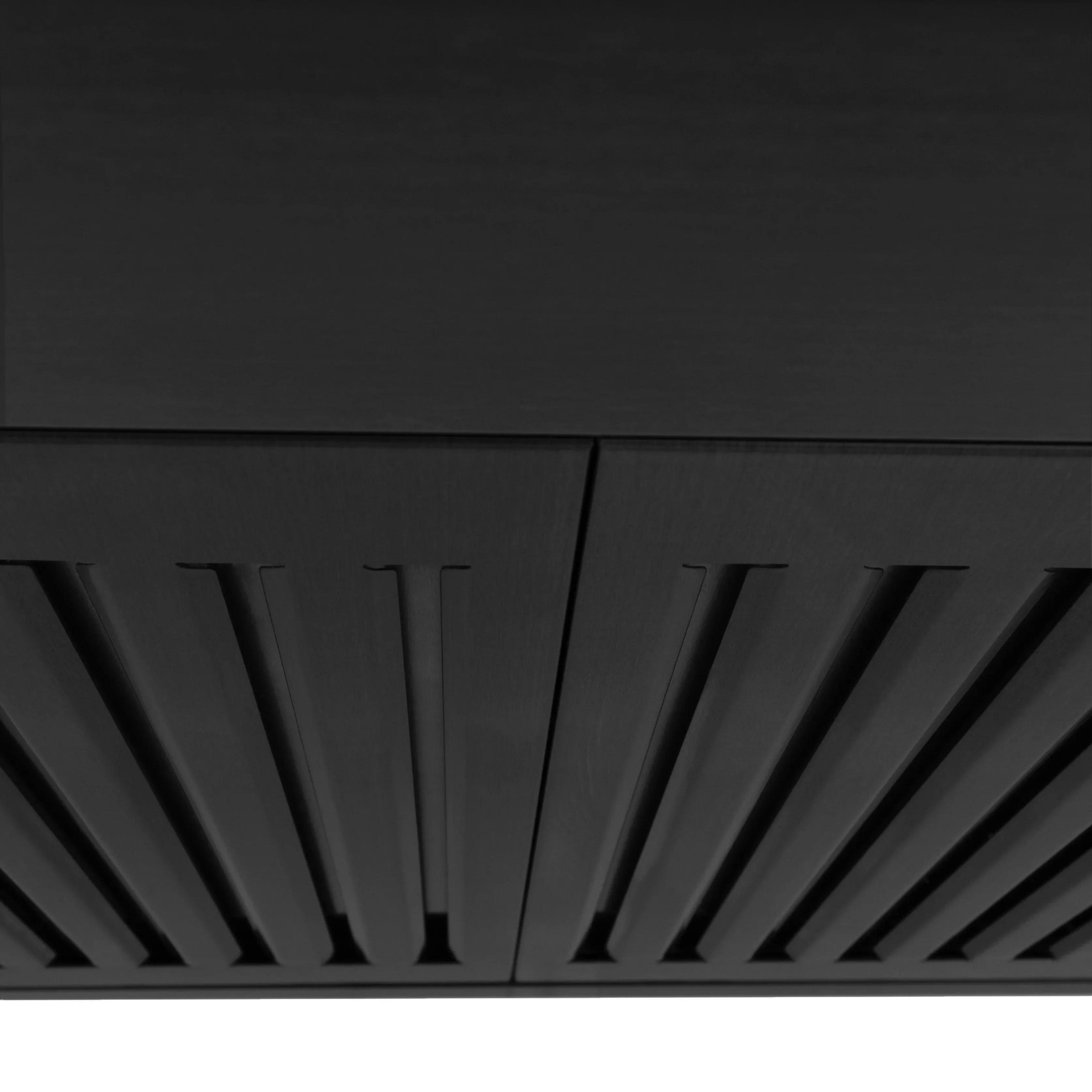 ZLINE 30 Inch Wall Mount Range Hood Convertible Vent Black Stainless Steel 4-Speed LED Lighting (BSKBN-30)