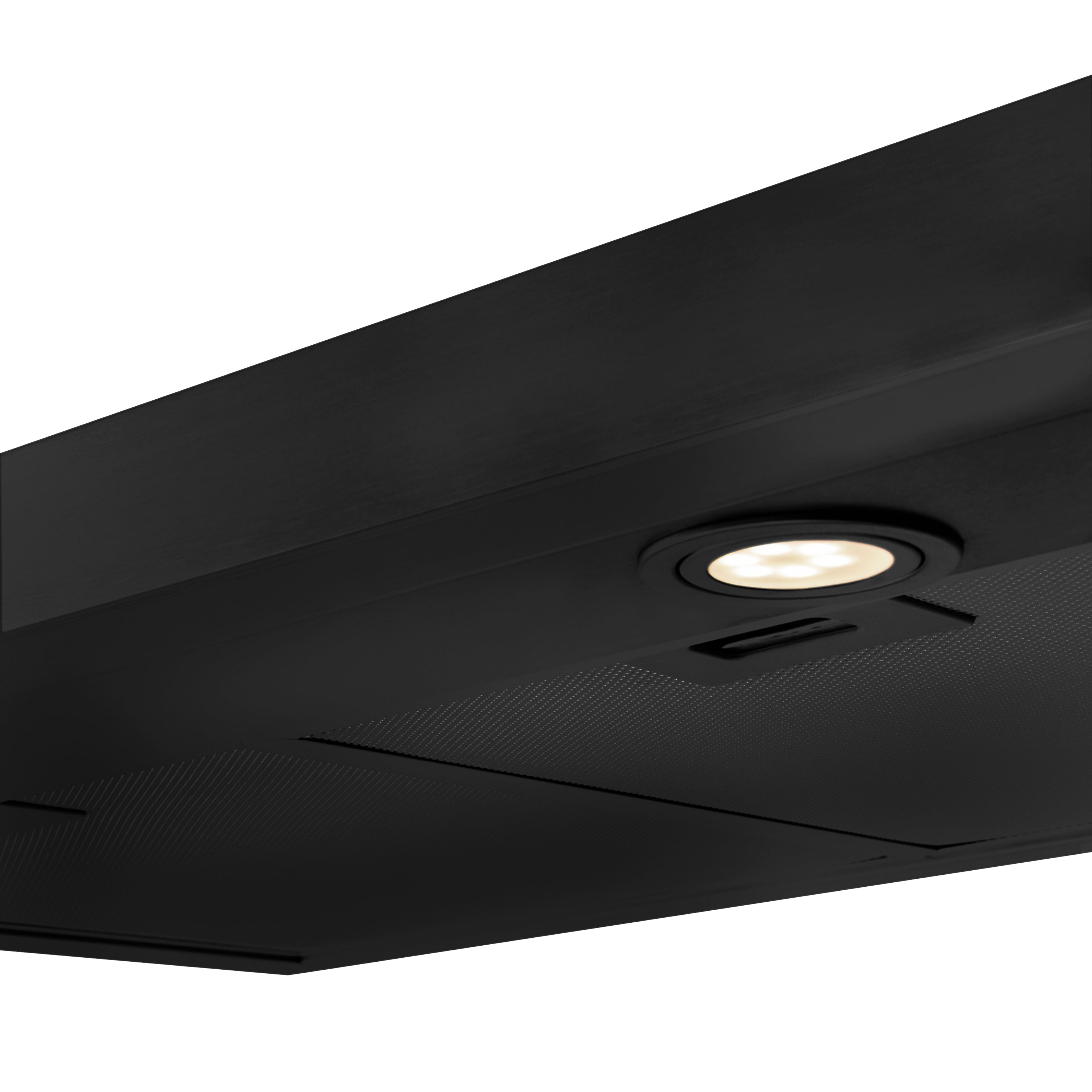 ZLINE 30 in. Under Cabinet Range Hood, 400 CFM, Black Stainless Steel (BS617-30)