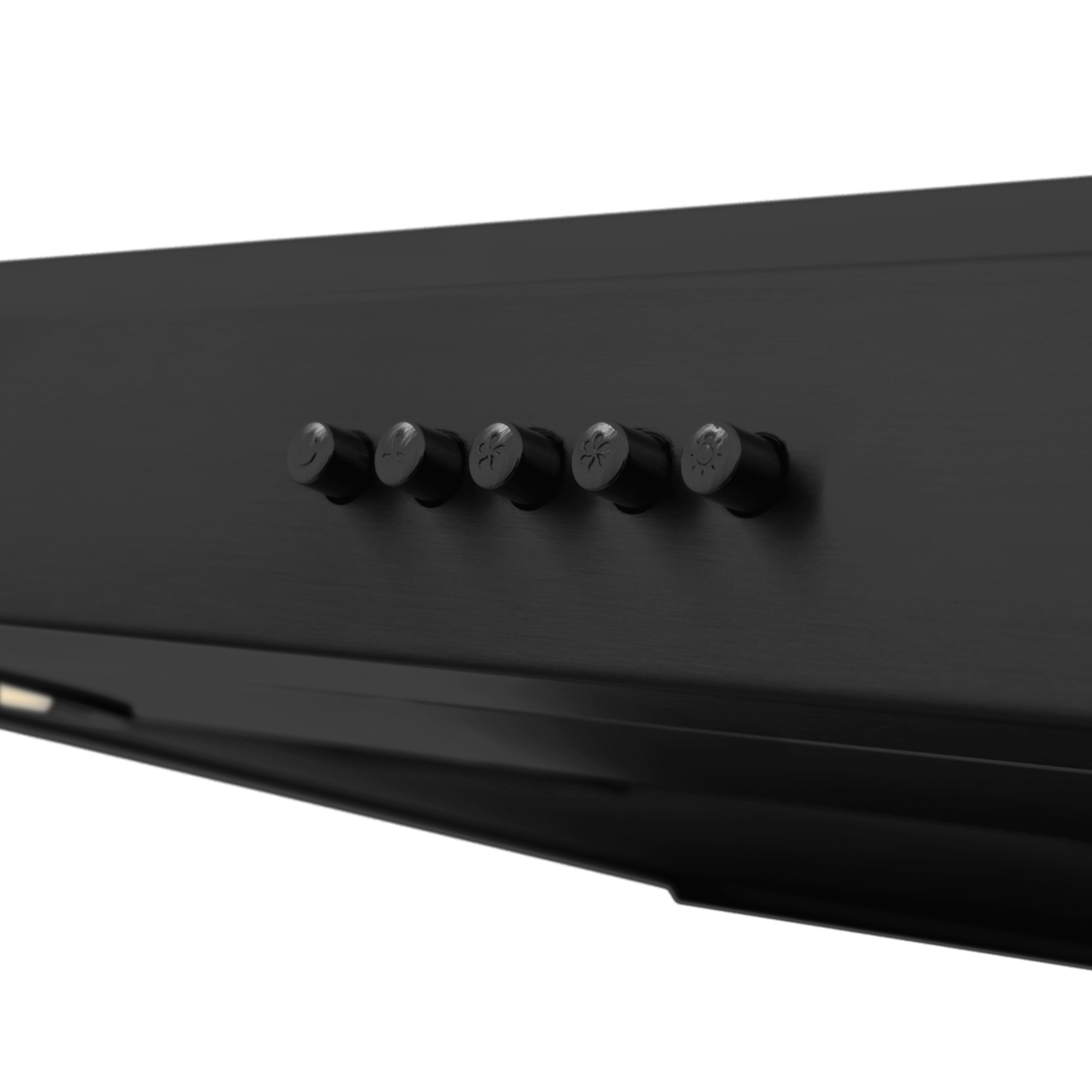 ZLINE 30 in. Under Cabinet Range Hood, 400 CFM, Black Stainless Steel (BS617-30)