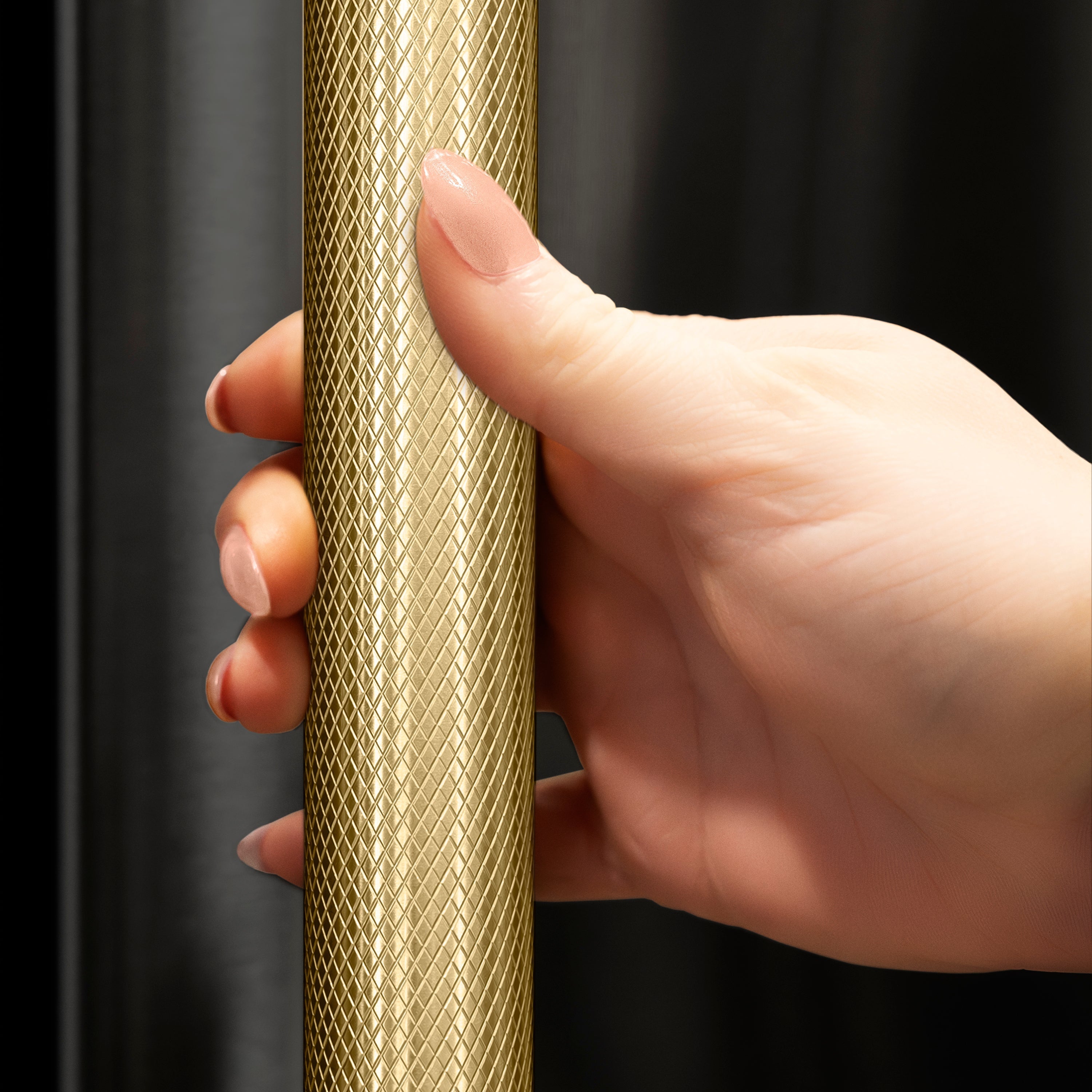 ZLINE 60 in. French Door Built-In Bottom Freezer Refrigerator 32.2 Cu. Ft. Water Dispenser Ice Maker Black Stainless Steel Champagne Bronze Handles (GRBIVZ-BS60KCB)