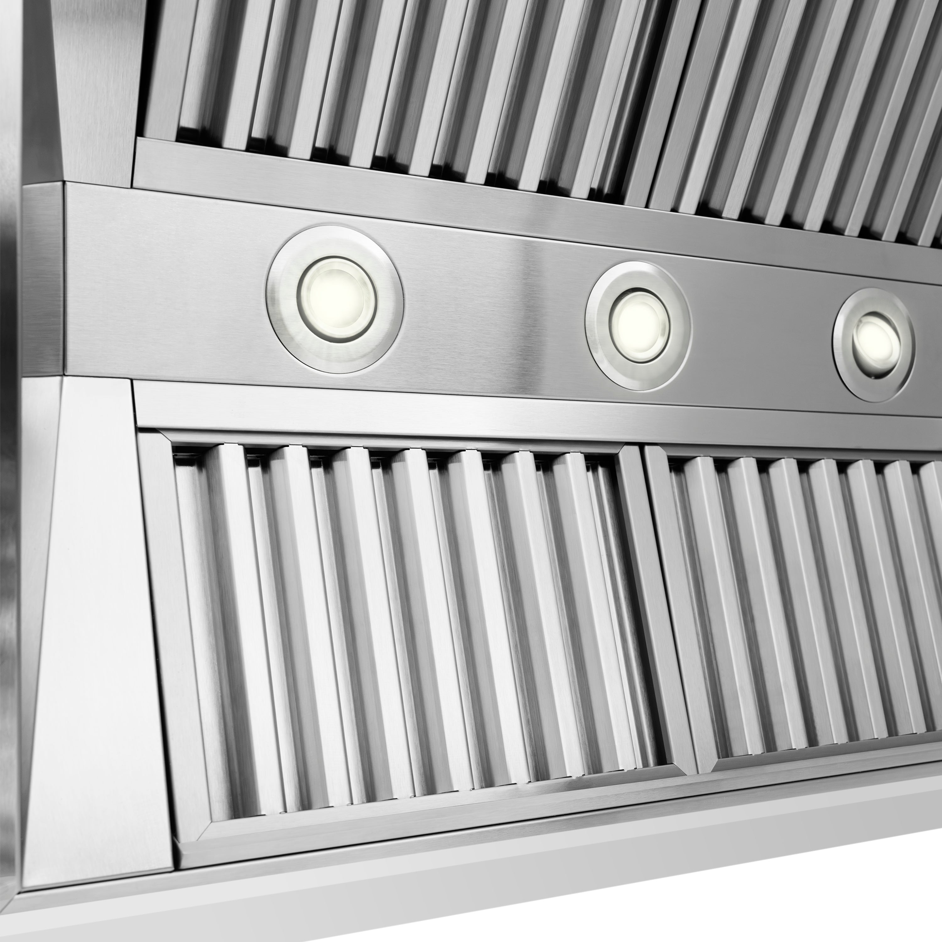 ZLINE 30 in. Wooden Wall Mount Range Hood 400 CFM Rustic Bright White Finish (355WW-30)