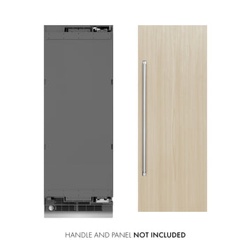 ZLINE 30 in. Column Refrigerator 16.7 Cu. Ft. Panel Ready Graphite Gray Interior (RBCRV-30)