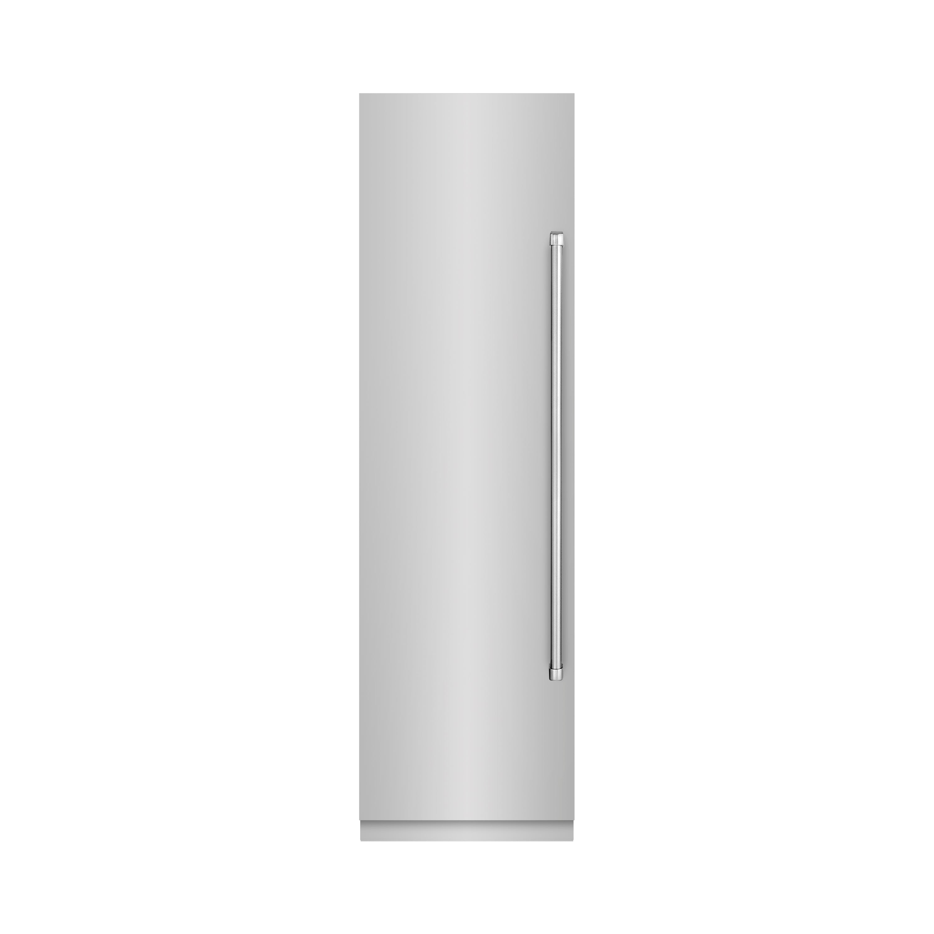 ZLINE 24" 12.4 cu. ft. Column Freezer in Stainless Steel with Graphite Gray Interior, RCFV-304-24