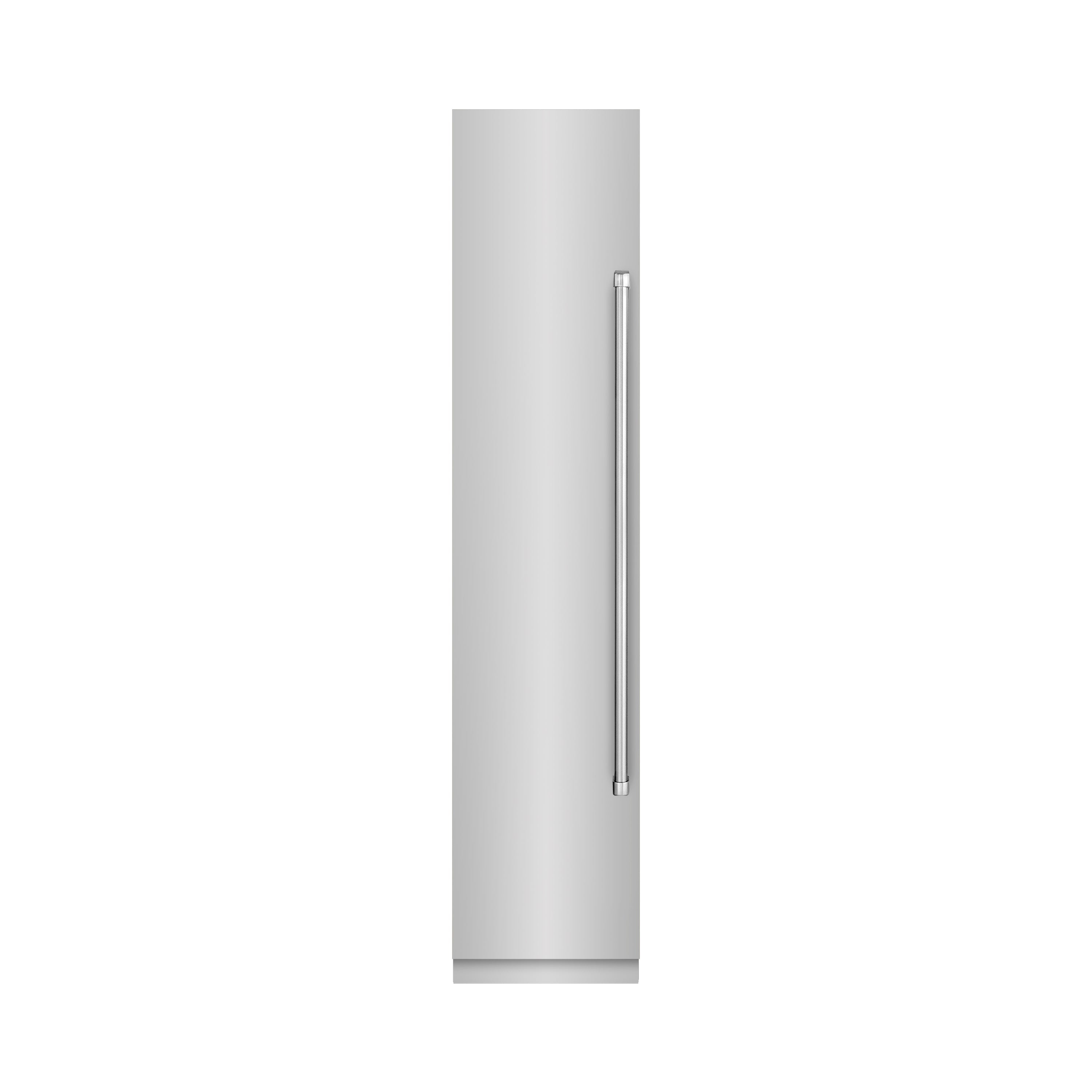ZLINE 18" 8.6 cu. ft. Left Hinge Column Freezer in Stainless Steel with Graphite Gray Interior, RCFVL-304-18