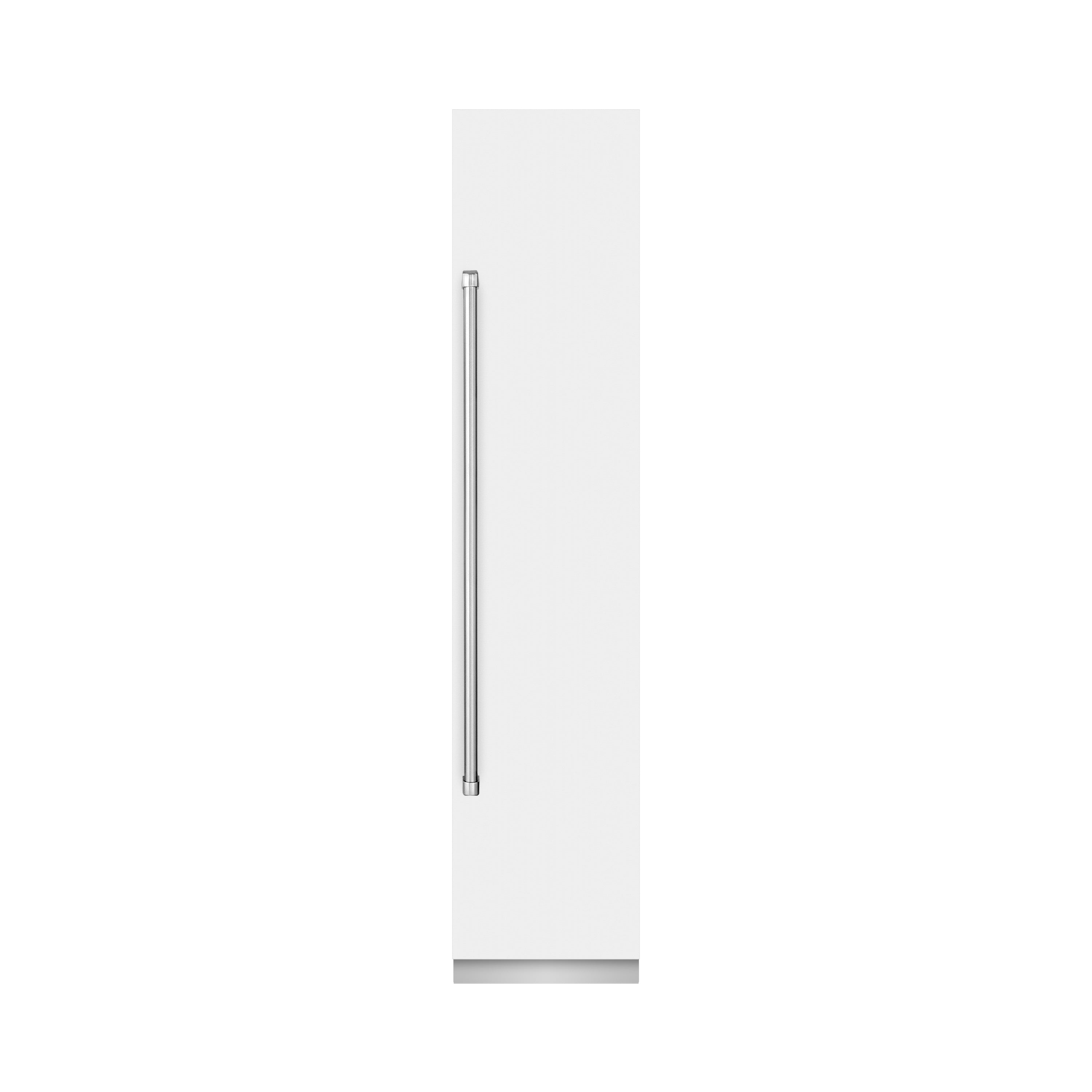 ZLINE 18" 8.6 cu. ft. Right Hinge Column Freezer in White Matte with Graphite Gray Interior, RCFVR-WM-18