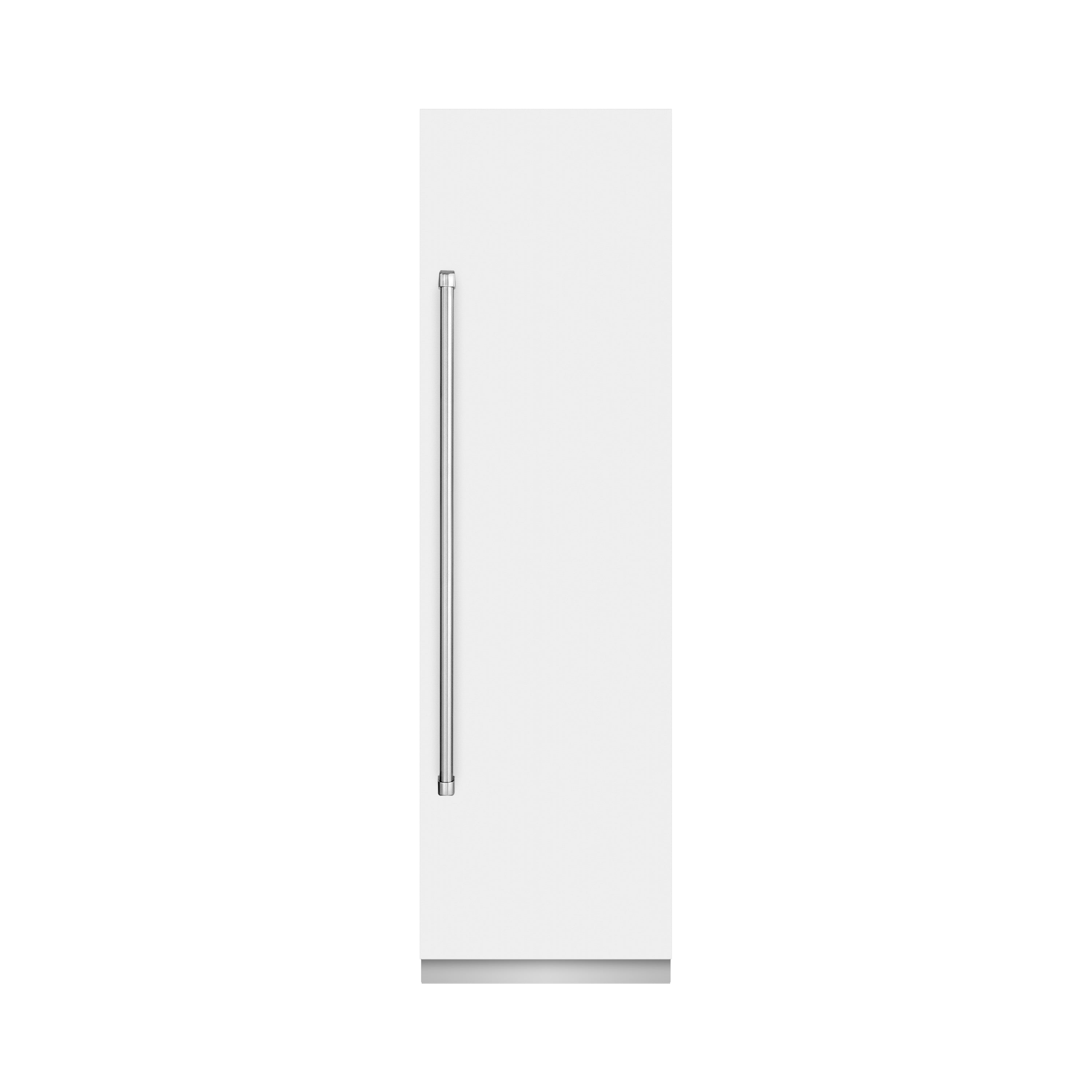ZLINE 24 in. Column Refrigerator 12.5 cu. ft. White Matte with Graphite Gray Interior (RCRV-WM-24)