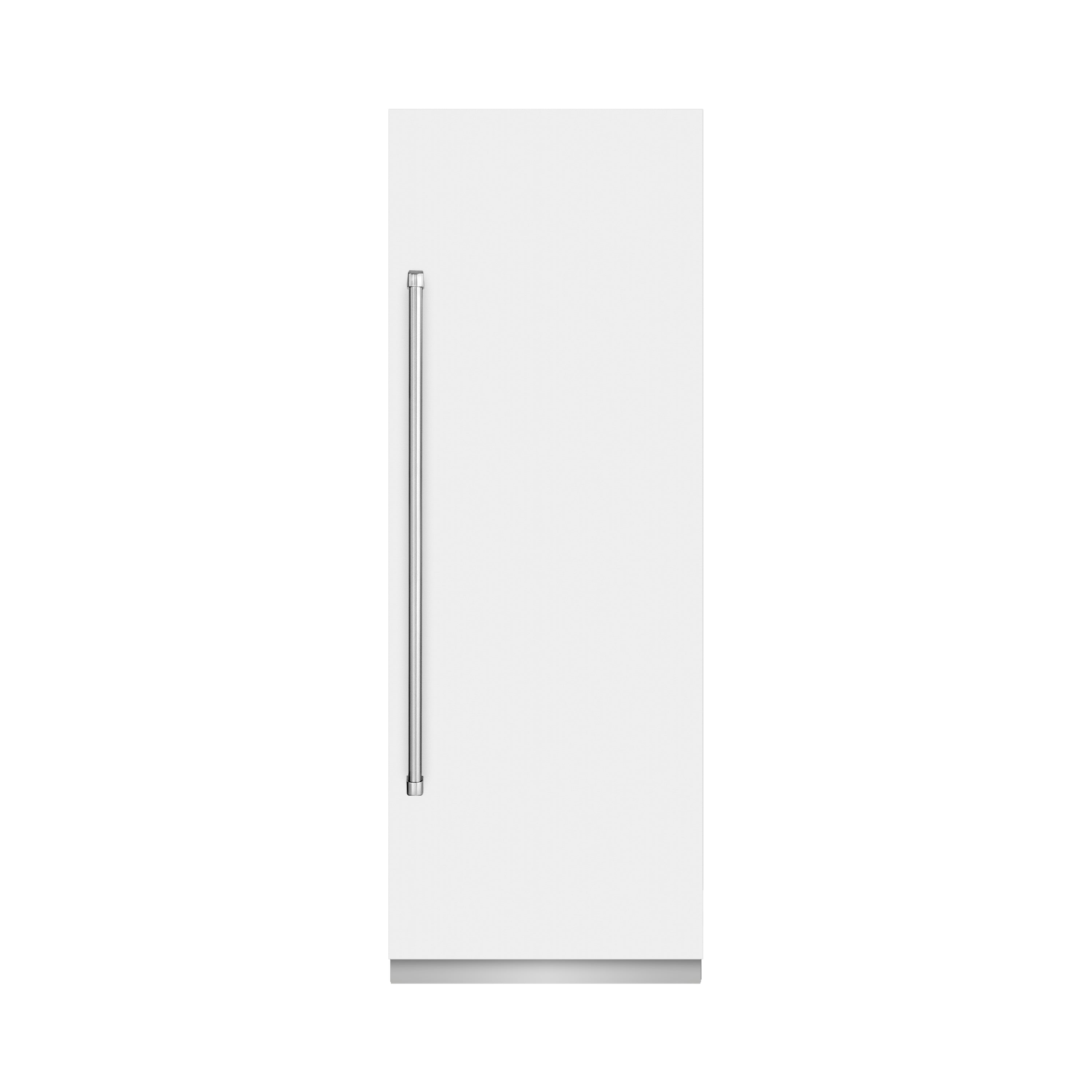 ZLINE 30 in. Column Refrigerator 16.7 Cu. Ft. White Matte with Graphite Gray Interior (RCRV-WM-30)