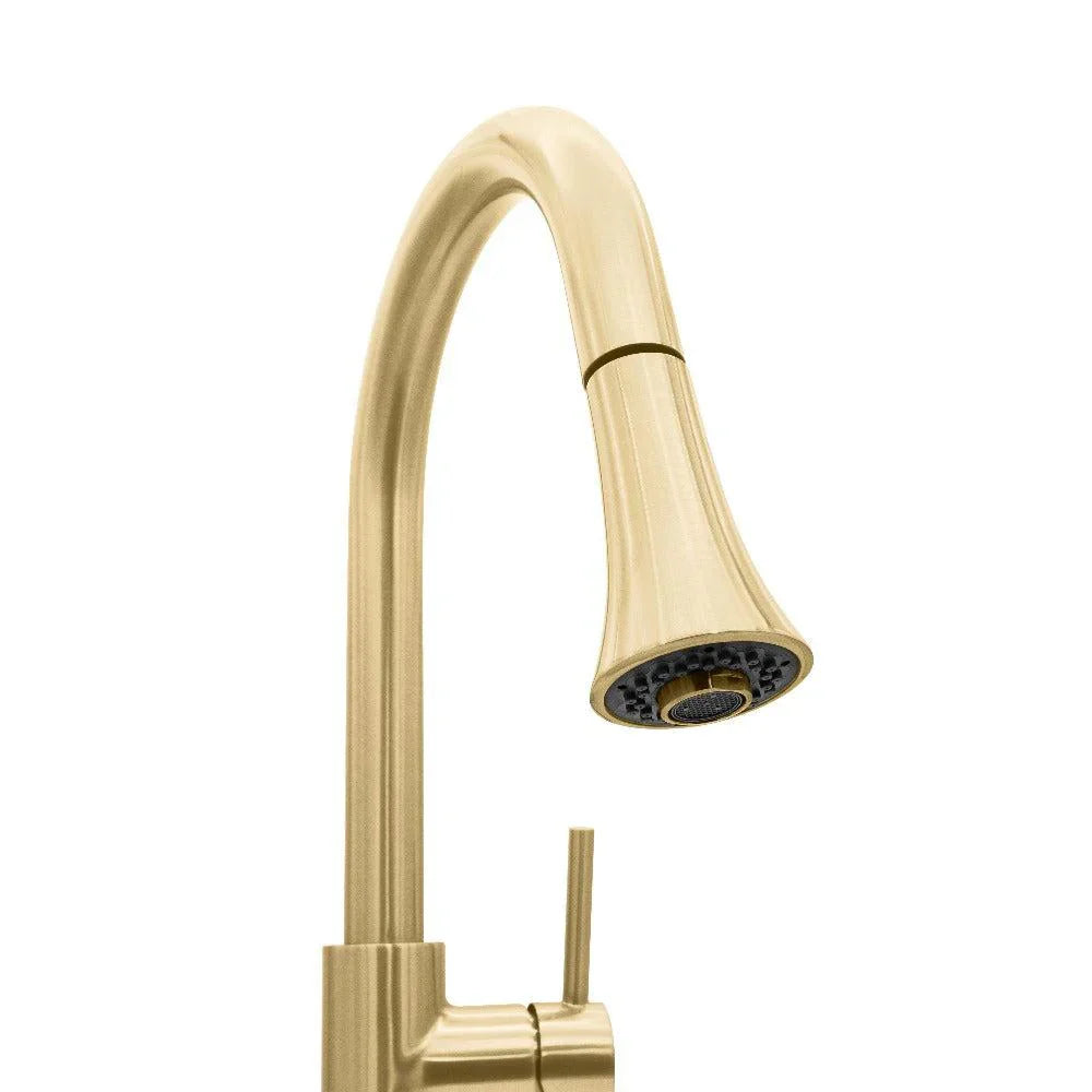 ZLINE Edison Kitchen Faucet in Champagne Bronze, EDS-KF-CB
