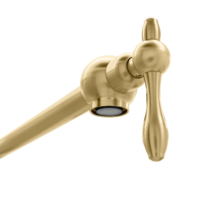 ZLINE Autograph Rembrandt Pot Filler in Champagne Bronze, REM-FPF-CB
