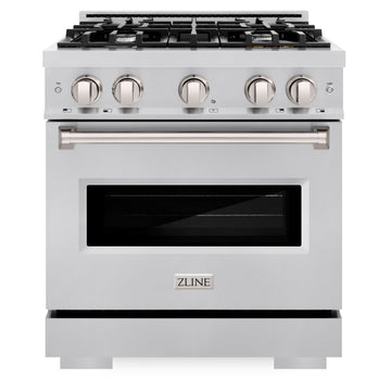 ZLINE 30-in 4.2 cu. ft. Classic Gas Range with 4 Burners, Stainless Steel, MODEL CGR30
