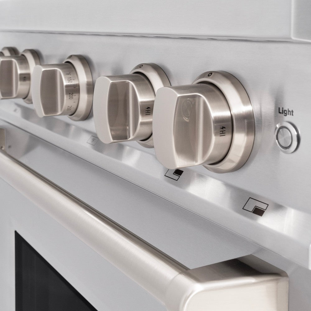 ZLINE 30-in 4.2 cu. ft. Classic Gas Range with 4 Burners, Stainless Steel, MODEL CGR30