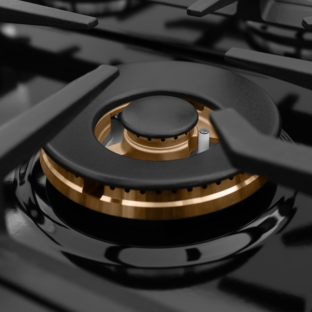 ZLINE 48 in. Rangetop with 7 Gas Brass Burners, RT-BR-48