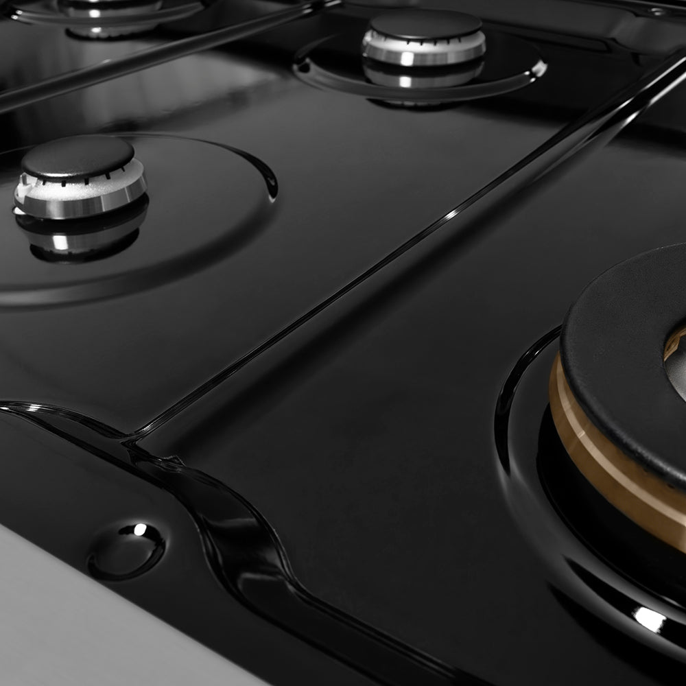 ZLINE 36" Rangetop in Stainless Steel with 6 Gas Burners and Griddle, RT-GR-36