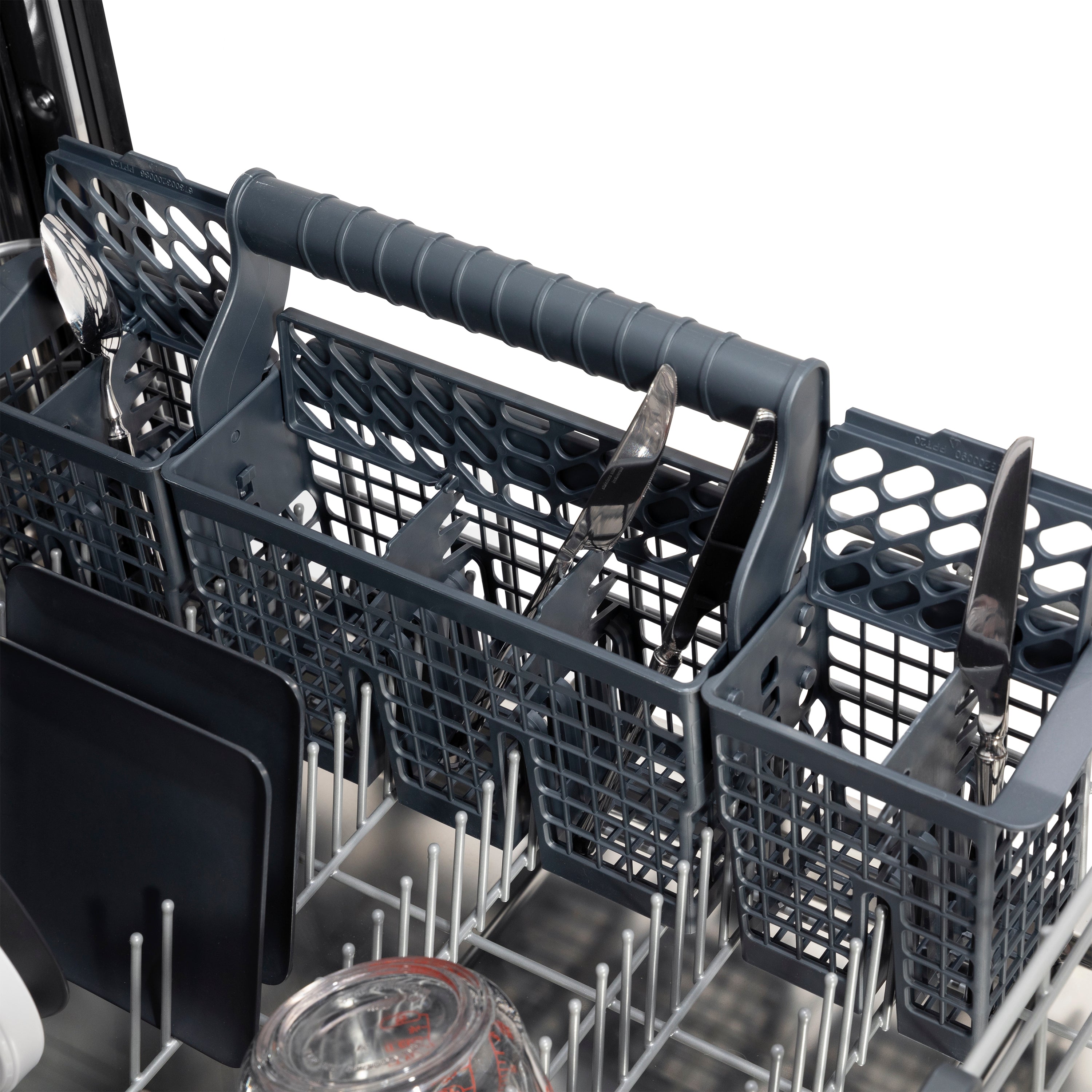 ZLINE Monument Series 24-Inch Top Control Dishwasher with 3rd Rack, Red Matte Finish, 45 dBA, DWMT-RM-24