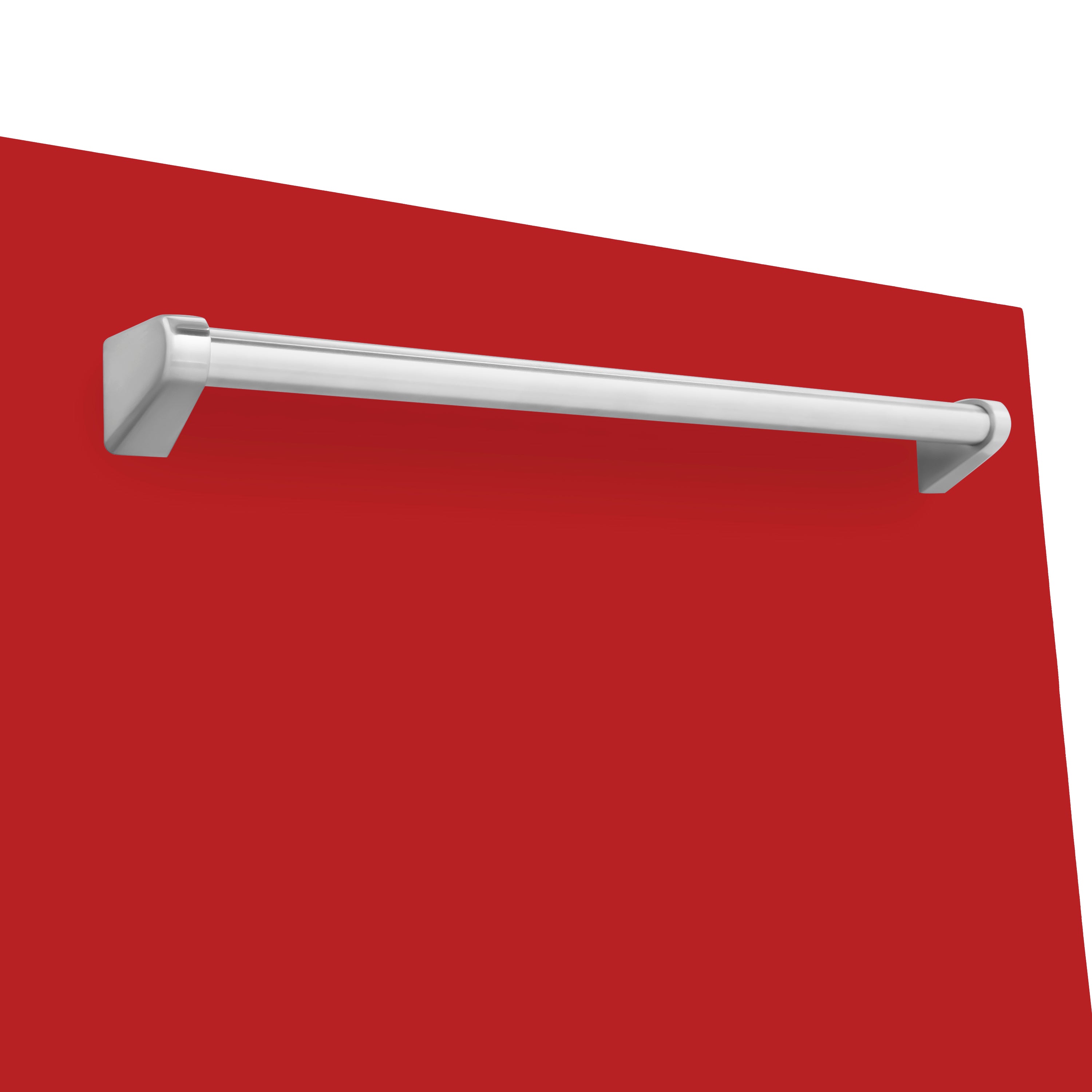 ZLINE Monument Series 24-Inch Top Control Dishwasher with 3rd Rack, Red Matte Finish, 45 dBA, DWMT-RM-24