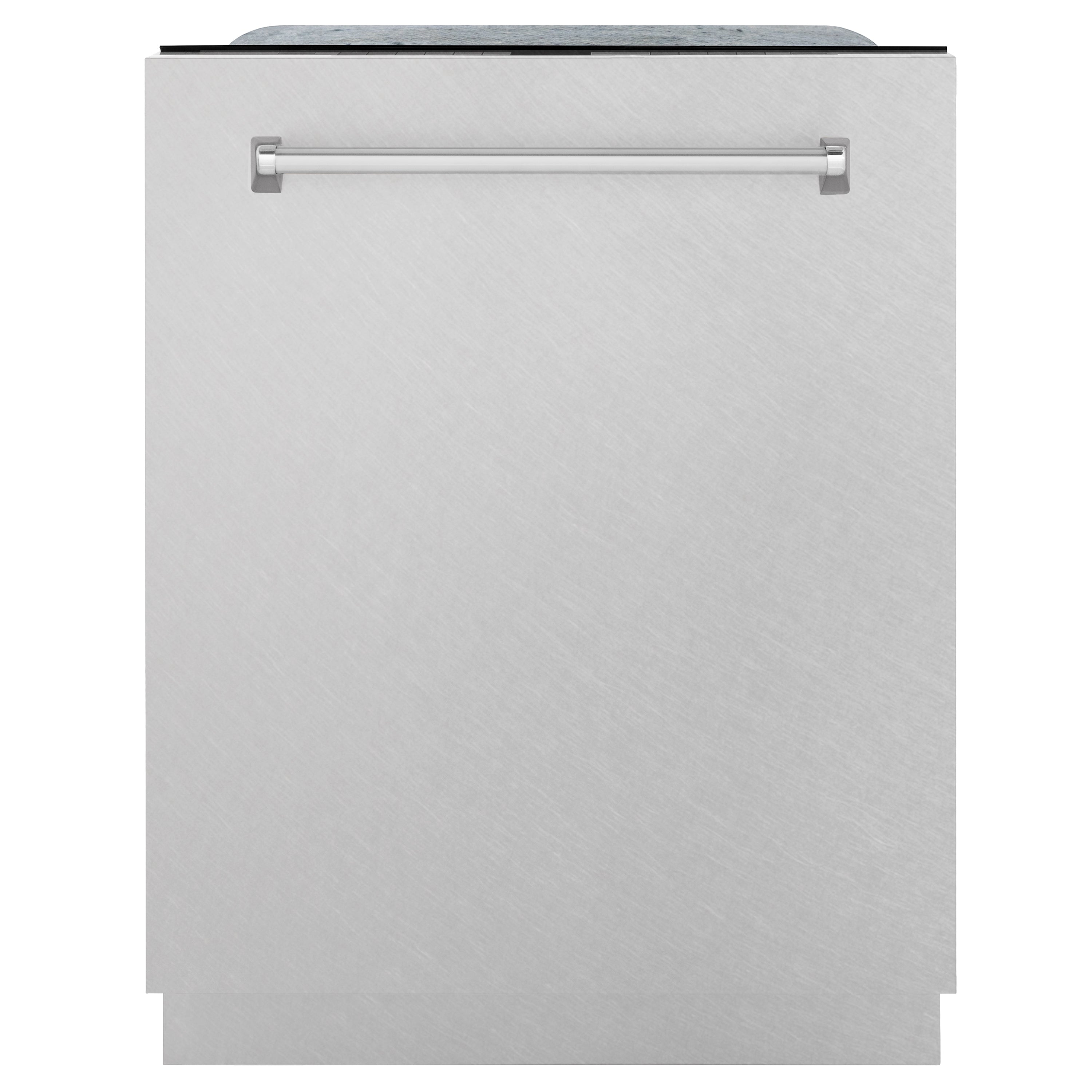ZLINE 24-Inch Monument Series Dishwasher, Top Touch Controls, 3rd Rack, Satin Stainless Steel Panel, Stainless Steel Tub, 45 dBA, DWMT-SN-24