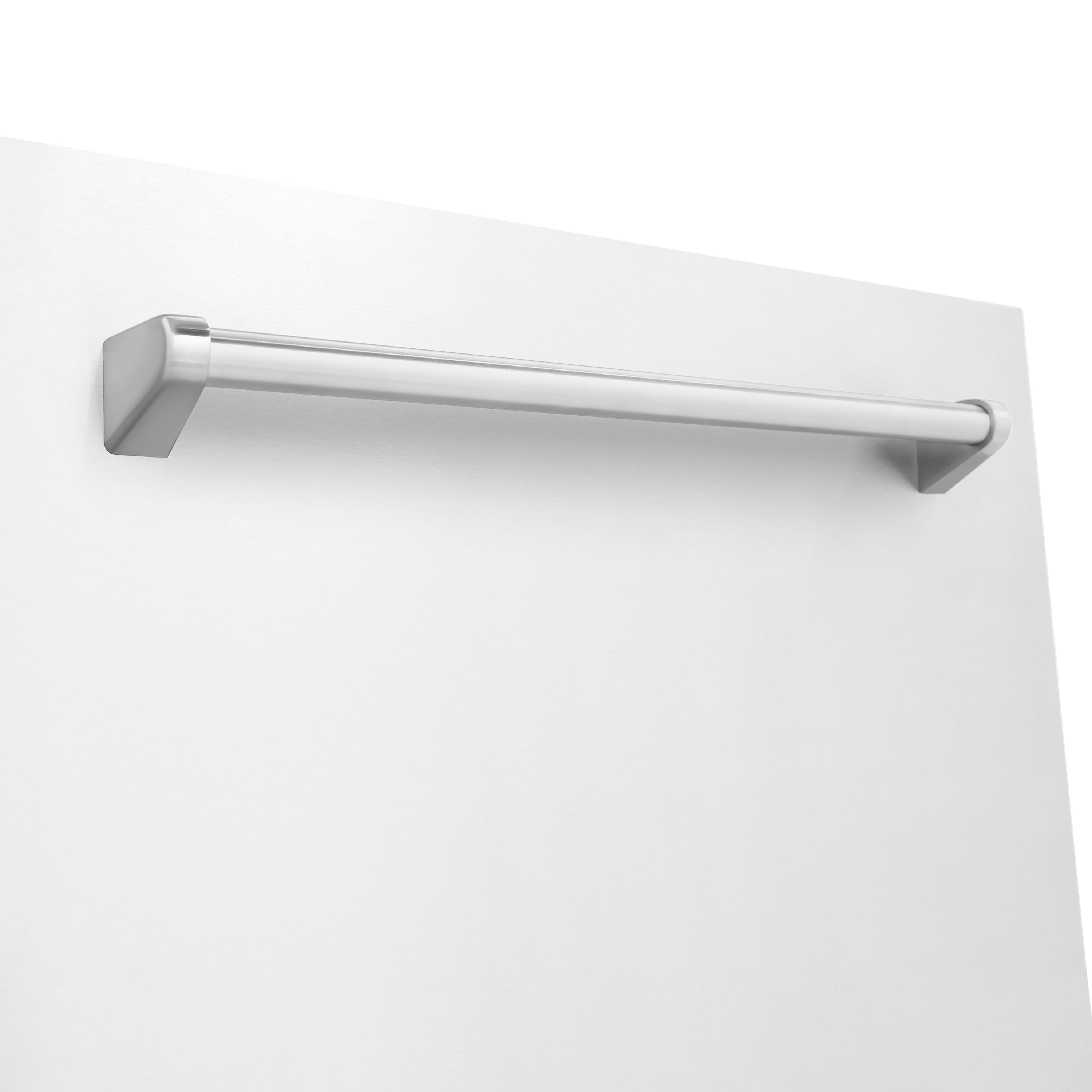 ZLINE 24-Inch Top Control Dishwasher with 3rd Rack, White Matte, 45 dBA, DWMT-WM-24