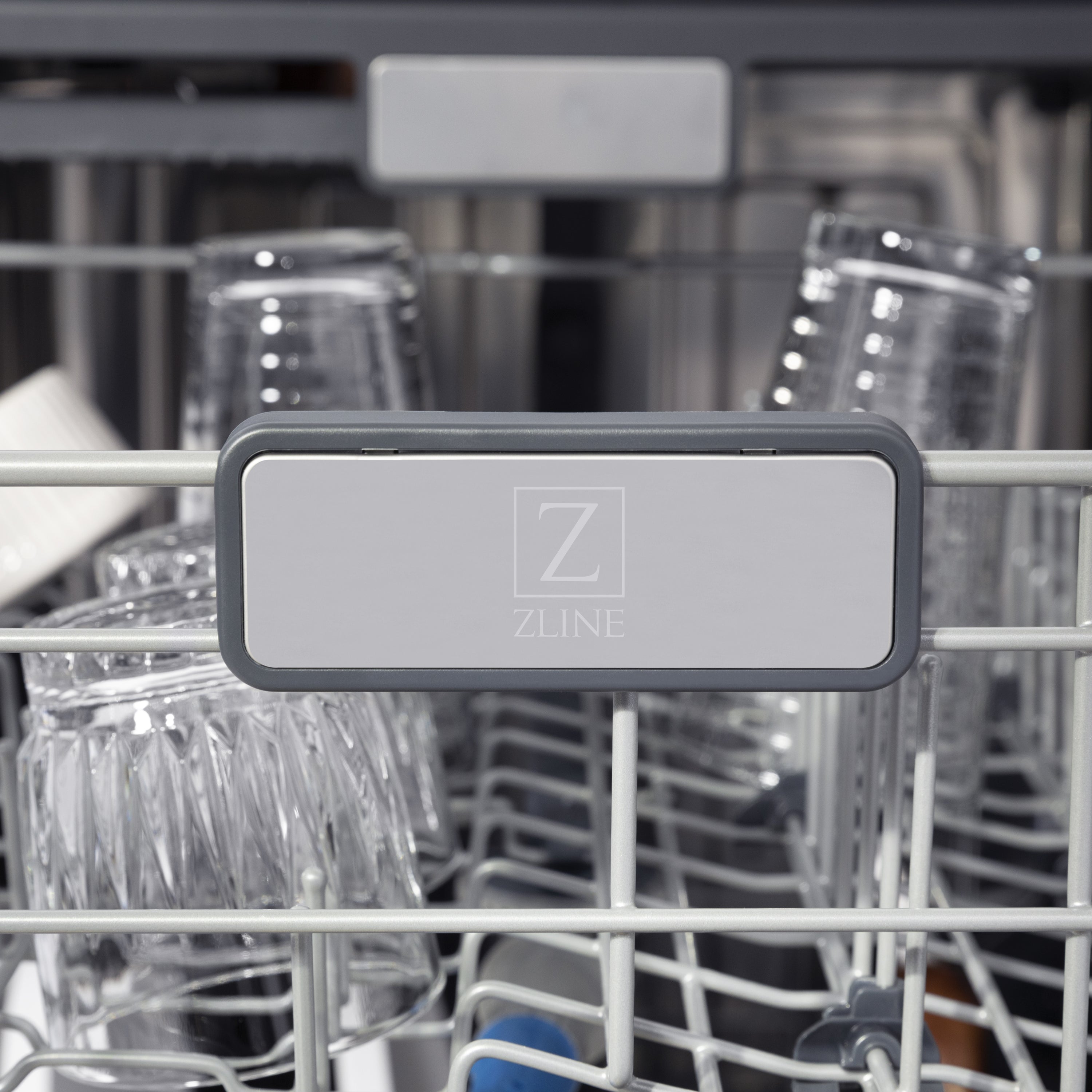 ZLINE Monument Series 24-Inch Top Control Dishwasher with 3rd Rack, Black Matte, 45 dBA, DWMT-BLM-24