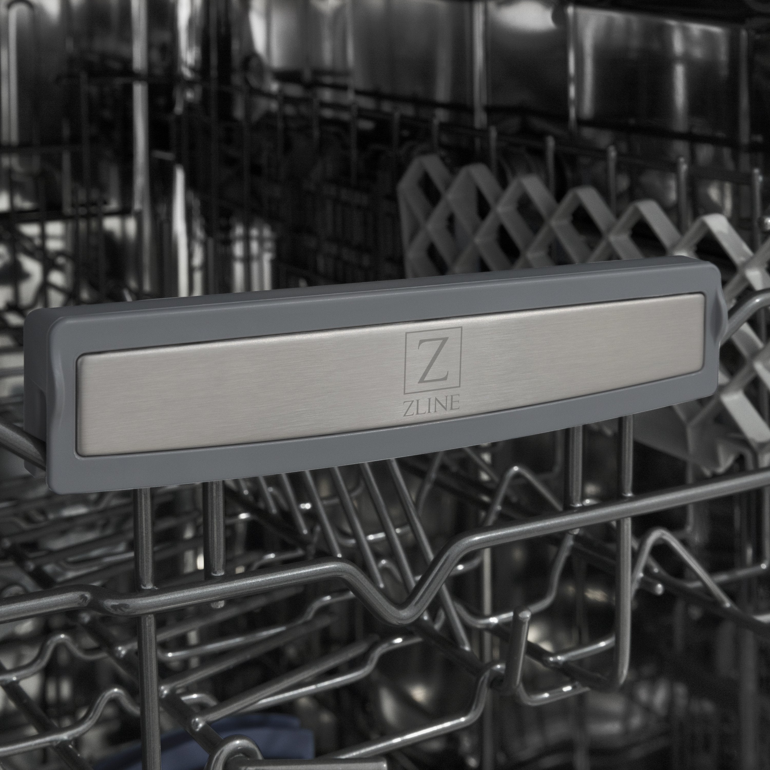 ZLINE 18-Inch Top Control Tall Dishwasher with 3rd Rack, Red Gloss, Model DWV-RG-18
