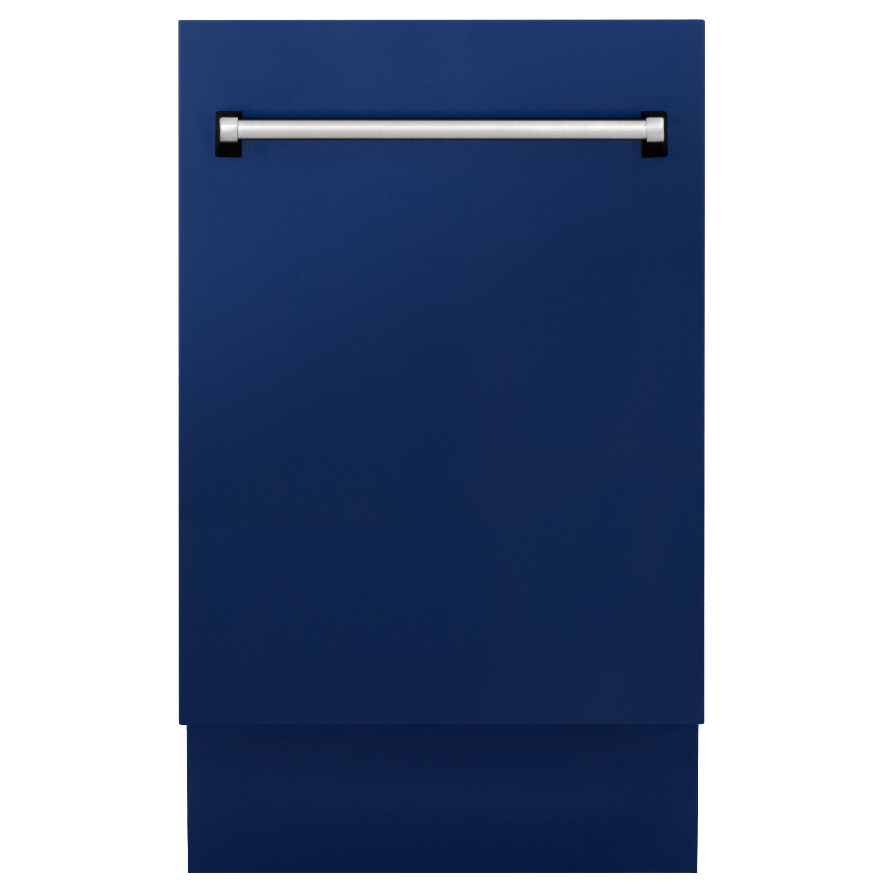 ZLINE 18-Inch Top Control Tall Tub Dishwasher with 3rd Rack, Blue Gloss, DWV-BG-18