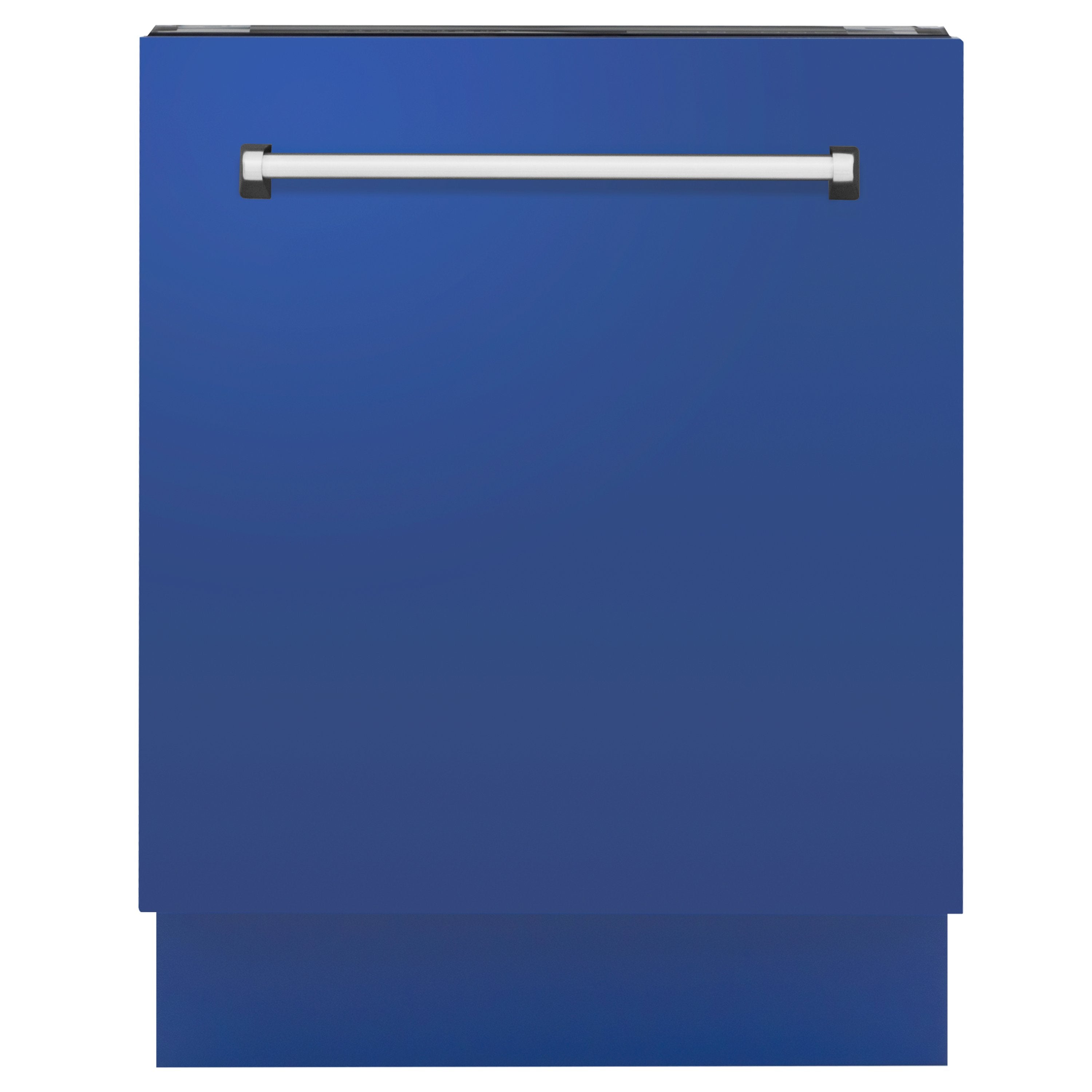 ZLINE 24-Inch Top Control Tall Dishwasher, Blue Matte Finish, 3rd Rack (DWV-BM-24)